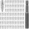 PEUTIER 200 Stück Reifen Spikes Auto, 4x12mm Spike Schrauben für Schnee Tire Studs Screw in Tire Studs mit Installationswerkzeug für Auto LKW Motorrad Fahrrad Stiefel ATV SUV Autozubehör