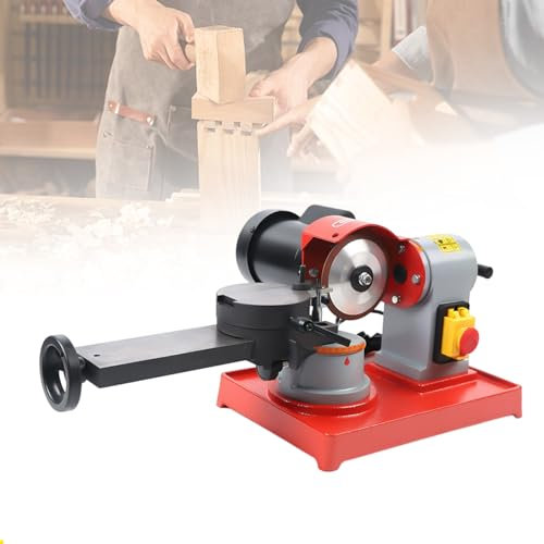 Kreissägeblatt Schärfmaschine 370W Sägeblattschärfgeräte 80-700mm Sägeblattschärfmaschine 2850 U/min für Schleifen von Kunststoff, Holz, Aluminiumlegierung