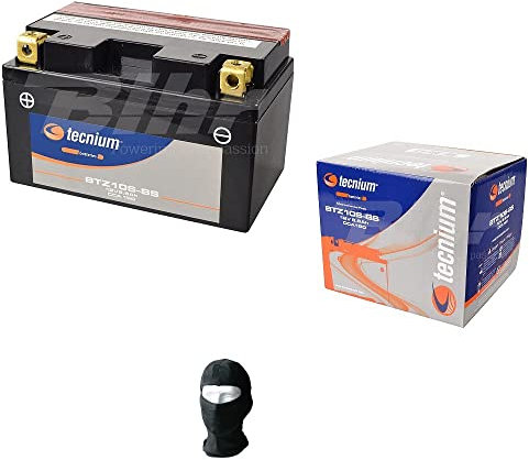 Compatible avec Honda 600 CBR F Sport 2001 A 2002 Batterie TECNIUM YTZ10S-BS Batteries 8,6 AMPÈRES 12 Volts PRÊT pour Utilisation SPÉCIFIQUE Moto Scooter 150X87X93MM