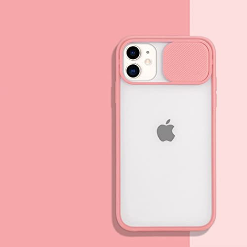DENUVI Étui de Protection d'objectif d'appareil Photo pour iPhone 14 13 12 11 Pro Max 8 7 6 14 Plus XR XS SE2020 Max, Rose, pour iPhone X XS