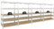PROREGAL Mega Deal | 4X Schwerlastregal Ragnar | HxBxT 180x120x60 cm | Fachlast 175kg | Verzinkt | Garagenregal Kellerregal Werkstattregal Lagerregal Steckregal