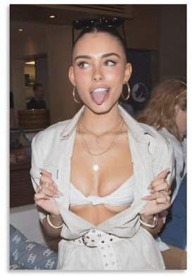 DAGUYS Madison Beer Musik Sänger Poster 32 Leinwand Gemälde Poster Wandkunst Dekorative Bild Drucke Moderne Dekor 30 x 45 cm