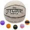 3D Offcourt Basketball Kissen, Basketball-Plüschtier, Basketball Wurfkissen, Basketball Pillow Weiches Basketball Plüschball, Deko Zimmer Basketball Geschenke Für Jungen Mädchen