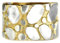 GOLDENE KÜSTE. Bicolor Ring aus Sterling Silber und Gold (M-XL)
