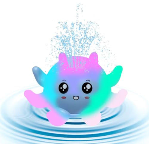 Pulpo Agua Piscina Juguetes, Juguete de Baño Pulpo, Juguetes de Baño, Juguetes Baño Bebe, Juguetes Bañera Bebe, Baby Bath Toys, Juguetes Luminosos para el Baño, Juguetes Niños para Bebe Bañera