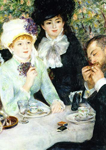 Kunstkarte Pierre Auguste Renoir Nach dem Mittagessen