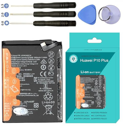 AL-KARAM MOBILES Bateria Compatible para Huawei P10 Plus, Mate 20 Lite de 3750mAh, HB386589ECW, HB386589ECW