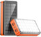 Solar Powerbank 26800mAh 5 Ausgänge 2 Eingänge Solarladegerät 22.5W QC3.0 Schnellladung Tragbares Ladegerät with 32 LED-Licht Handy Akkupack für Smartphones Tablets und Camping Outdoor