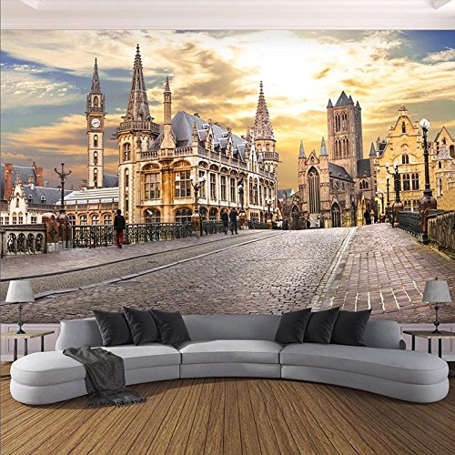 Fototapete 3D Effekt Vlies Tapeten Wandbild Moderne Art Wandtapete Wohnzimmer Schlafzimmer Küche L 200 x 140cm(B x H) Stadt London
