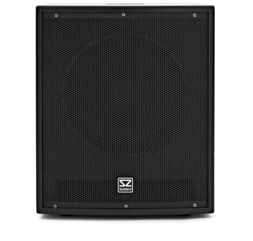 SubZero D12 1400W Active PA Subwoofer with DSP | Powerful Sub to Complete Your PA System, Shape Contour Function Enhances Bass, Phase Reverse for Integration, 1400W