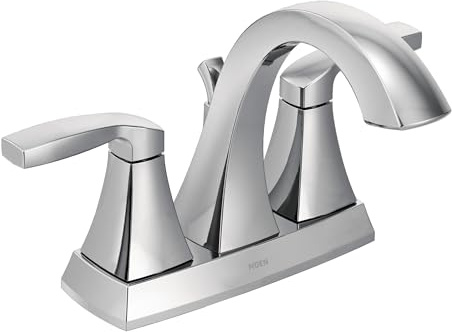Moen Voss 6901 Badezimmerarmatur mit 2 Griffen, verchromt