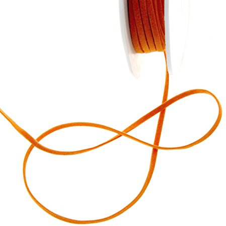 Lederband 3mm x 25m - 18000 (Orange)