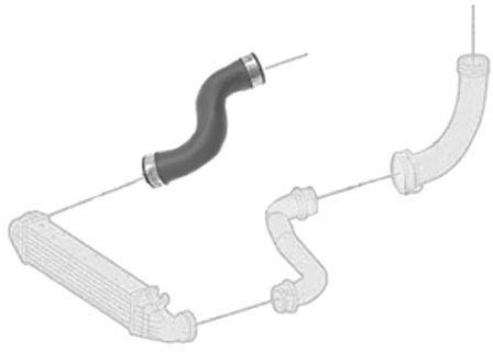 Borg & Beck BTH1338 Turbo Hose To Fit Merc 211 E280CDI E320CDI 02-09