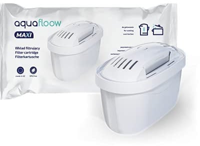 Wasserfilter Kartuschen Aquafloow Kompatibel mit BRITA Maxtra+ Filter, Britta Wasserfilter Kartuschen, 20er Pack