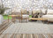 the carpet Calgary - robuster Teppich, Flachgewebe, modernes Design, ideal für Wohnzimmer, Esszimmer und Außenbereich, In- und Outdoor, Vintage-Optik, Boho-Style, Beige, 240 x 340 cm
