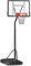 HOMCOM Canestro Basket per Adulti con Altezza Regolabile 302-352cm, Struttura in Acciaio, PE e PVC, Nero