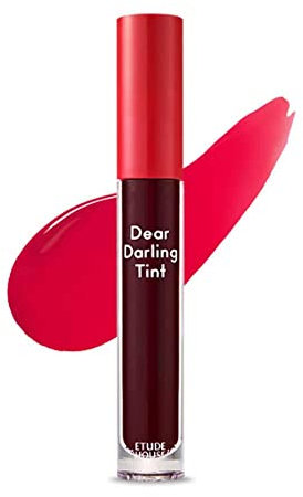 Etude House Dear Darling Water Gel Tint Ciruela Rojo #PK002 | Efecto duradero con coloración afrutada, jugosa, húmeda y vivaz.