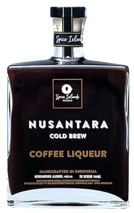 Nusantara Cold Brew Kaffee Likör - Premium Indonesischer Arabica Likör aus Bali