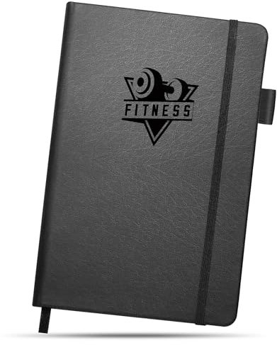 Naviful Fitness Journal, Workout Notizbuch&Logbuch für Frauen & Männer, Workoutplaner Fitnessplaner, Trainingstagebuch Fitnesstagebuch für Bodybuilding Crossfit Sport im Gym&Hometraining, Langhantel