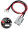 Riisoyu Connettore Batteria, Batteria a Connessione Rapida con Cavo 10AWG da 50cm 50A 600V Batteria a Connessione Rapida Cavo di Cablaggio per Auto Rimorchio Winch Trailer Verricello