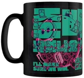 Pyramid International Squid Game 2 Tasse mit Aufschrift Make Sure We Win, Schwarz
