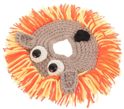 Gestrickte Kameraobjektiv Dekoration Stütze für Portraits | Niedliches Tiermuster, Wollgarn, Universelle Passform, für Studioaufnahmen und Kleine Junge Mädchen, Schlicht Elegant