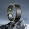 Smart Ring für Herren Damen, Smartring mit Kabelloser Ladebox, Gesundheitsring IP68 Wasserdicht, Herzfrequenz, SpO2, Schlaftracker, für Android und iOS, Größe 9, Schwarz