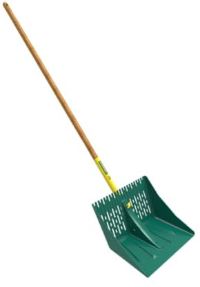 Fiskars 042421 – Pala, polivalente, 42 cm, con manico