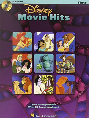 Disney Movie Hits for Flute Book & CD by Various (23-Jul-2003) Sheet music