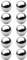 cyclingcolors 10x Kugel KUGELRING KUGELANZAHL Fahrrad TRETLAGER KUGELLAGER INNENLAGER Achse VORBAU (5/32 (3.97 mm))