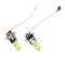 Starnearby H3 12 V 55 W gelbe Halogen-Xenon-Leuchtmittel für Auto-Scheinwerfer, 2 Stück