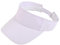 Melesh Plain Men Women Sport Headband Sun Visor Adjustable Athletic Sportswear Runing Outdoor Hat Cap, White, One Size