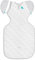 Love To Dream Pucksack Onesie Overall, Medium (6-8,5 kg), Idealer Stoff für Moderate Temperaturen (20-27°C), Patentiertes Abnehmbares Flügel Design, White Dreamer