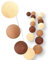 CREATIVECOTTON Batterie LED Lichterkette mit 20 Cotton Balls inkl. Timer und Dimmer (Cappuccino)