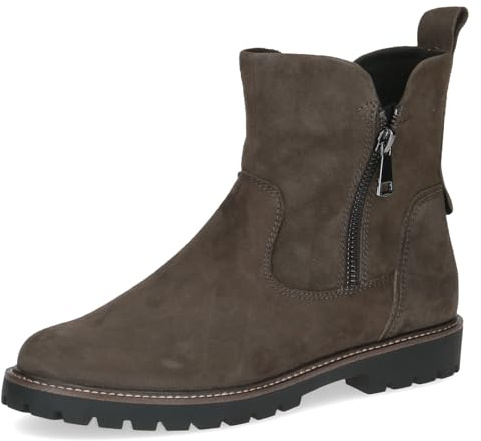 CAPRICE Damen Stiefeletten aus Leder mit Reißverschluss