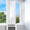 Klimaanlage Fensterabdichtung, 300CMFensterabdichtung für Mobile Klimageräte Kein Bohren zum Anbringen an Fenster, Dachfenster, Flügelfenster, Fensterabdichtung Klimaanlage (3M)