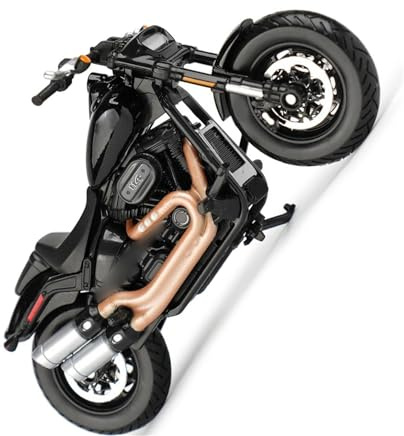 1:18 Per Harley Per Davidson 2022 Fat Bob 114 Veicoli Pressofusi Hobby Da Collezione Modellini Di Motociclette Giocattoli