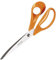 Fiskars Forbici Multiuso, Lunghezza: 25 cm, Lama in acciaio inox/Impugnature in plastica, Arancione, Classic, S94, 1001538