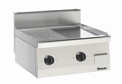 Bartscher Elektro-Griddleplatte Serie 600, 600 mm breit - 132255