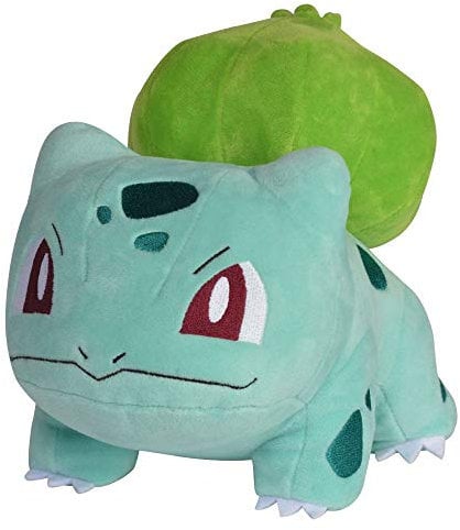 Pokémon Selection Plüschfiguren | 20 cm Plüschtier, Plüsch: Bulbizarre