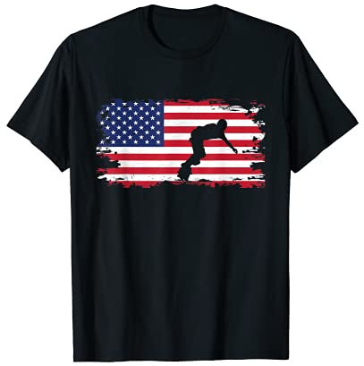 American Skateboarding Clothing Skateboarder Skateboard T-Shirt