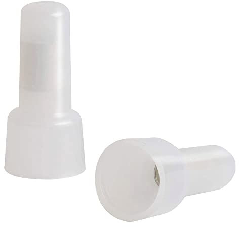 SHANFEILU Closed End Crimp Connector CE2 Aluminum Core Quick Connector Crimp Cap Wire End Terminals 300pcs 16-14 AWG