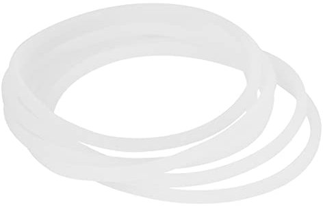 Blender Gaskets, Replacement Rubber Gasket Seal Rings for Magic Bullet Flat Cross Blades, Diameter: 3.31/8.4cm(6PCS)