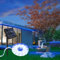 Aitesuo Solar LED Strip 5m, Blau Solarbetriebene LED Streifen Außen, Dimmbar, 180 LEDs, 8 Modi, Schneidbar, IP65 Wasserdicht, LED Band Selbstklebend für Party, Garten, Schwimmbad, Lager, Urlaub
