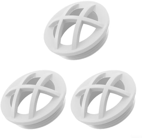 Les raccords d'entrée en fibre de verre en vinyle augmentent le débit d'eau dans votre piscine, spa et (lot de 3)