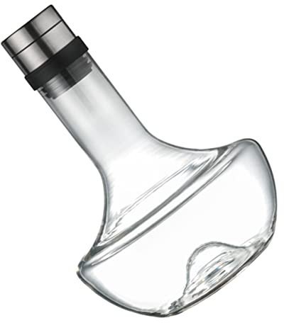 TOPBATHY Decanter Per Vino in Aeratore Rapido Brocca Per Brandy Calice Bicchieri Da Vino Ossigenante Facile Da Versare