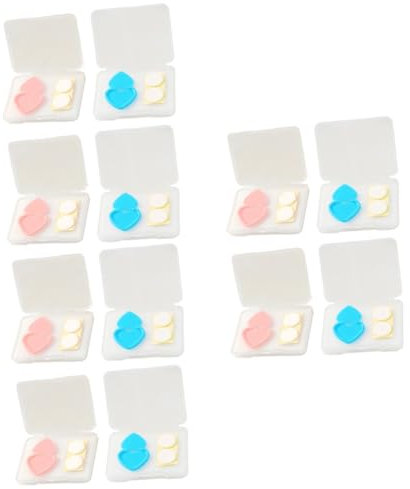 SEWACC 12stücke Kunststoff Licht Pad Abdeckungen Herzform Schutz Für Diamantmalerei Und Zeichnen Kompatibel Für Kreative Projekte