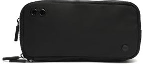 MISAKO Pascal Kosmetiktasche aus Nylon - Herren-Reisenecessaire - Elegant und geräumig Pascal Schwarz 11 X 22 X 4 cm