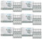 Avízor Saline - Avizor Saline Solution Unidose 30x5ml - Pack of 6 Boxes - Rinsing and Hydration for Contact Lenses
