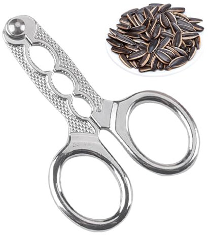 Craquelin aux noix de pin | Casse-noix multifonctionnel en alliage de zinc | Artefact de cuisine pour ouvrir les coques dures, idéal pour noisettes, noix de pécan, châtaignes et fruits secs